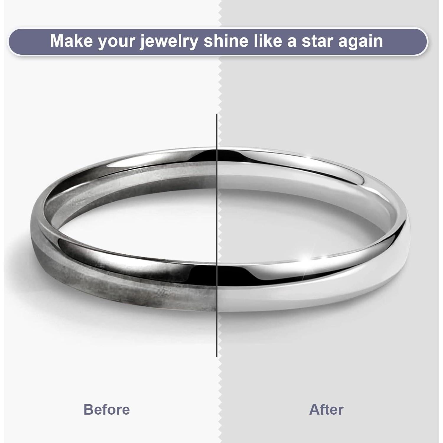 Paño de Limpieza Joyería JLKCTHH 2 Unidades Algodón Grande