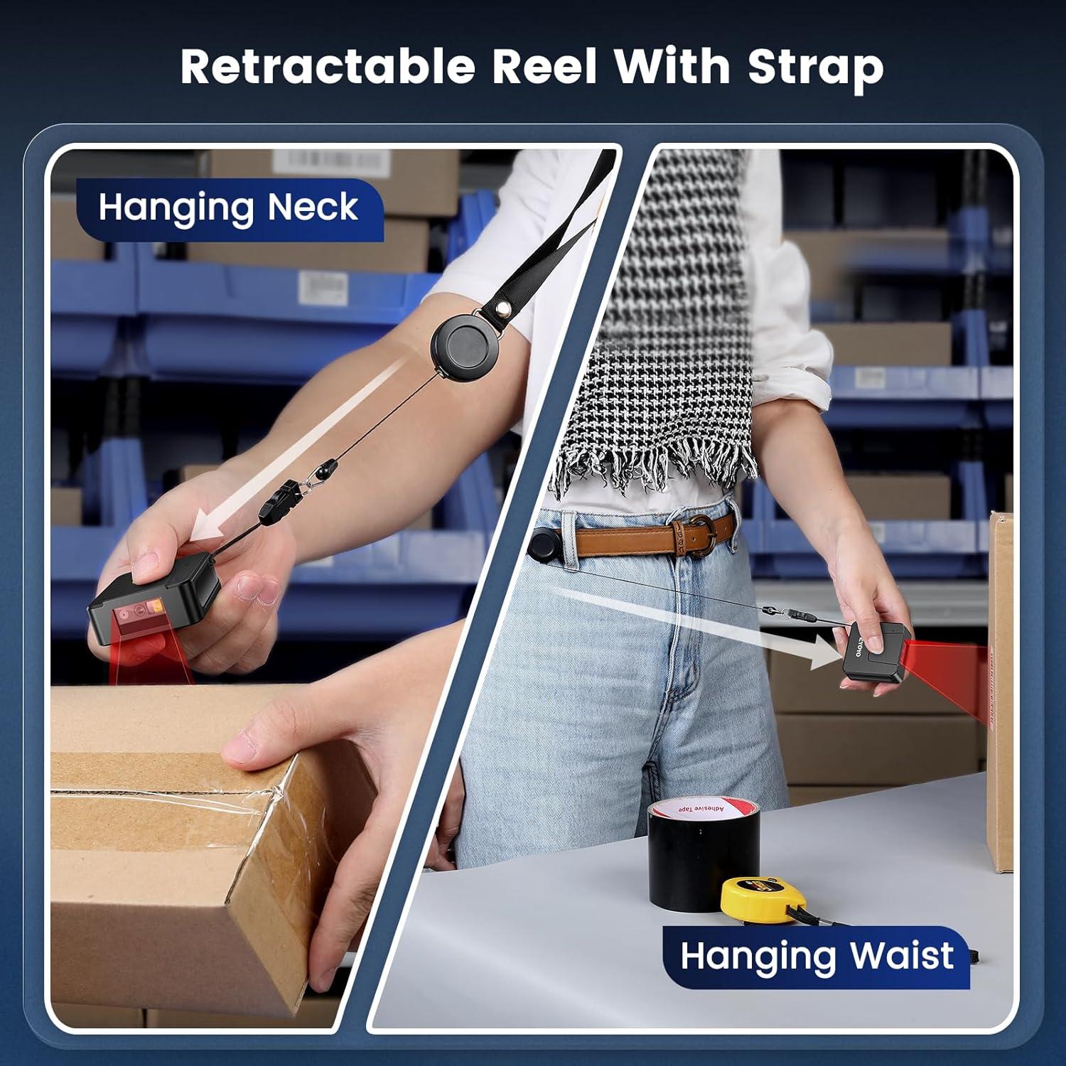 Escáner de Códigos de Barras 2D Eyoyo EY-027PRO Bluetooth