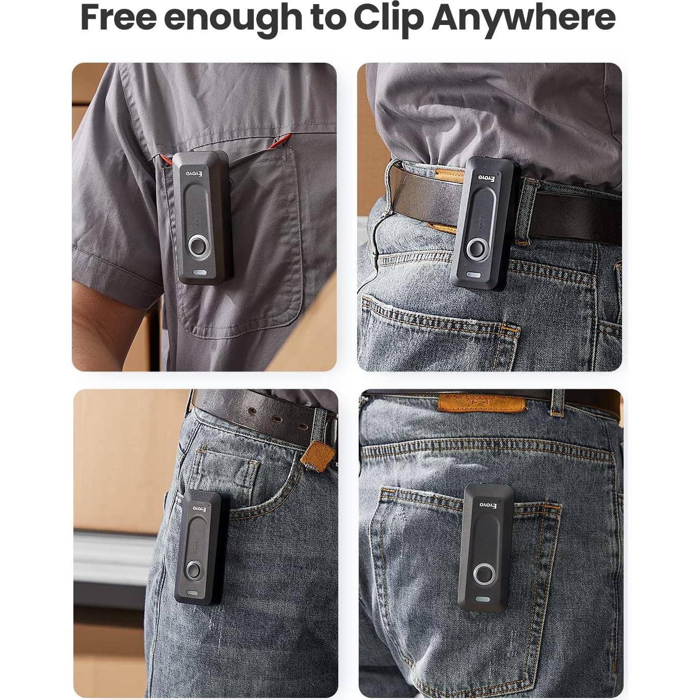 Escáner de Código de Barras 2D Eyoyo EY-039 Bluetooth Portátil