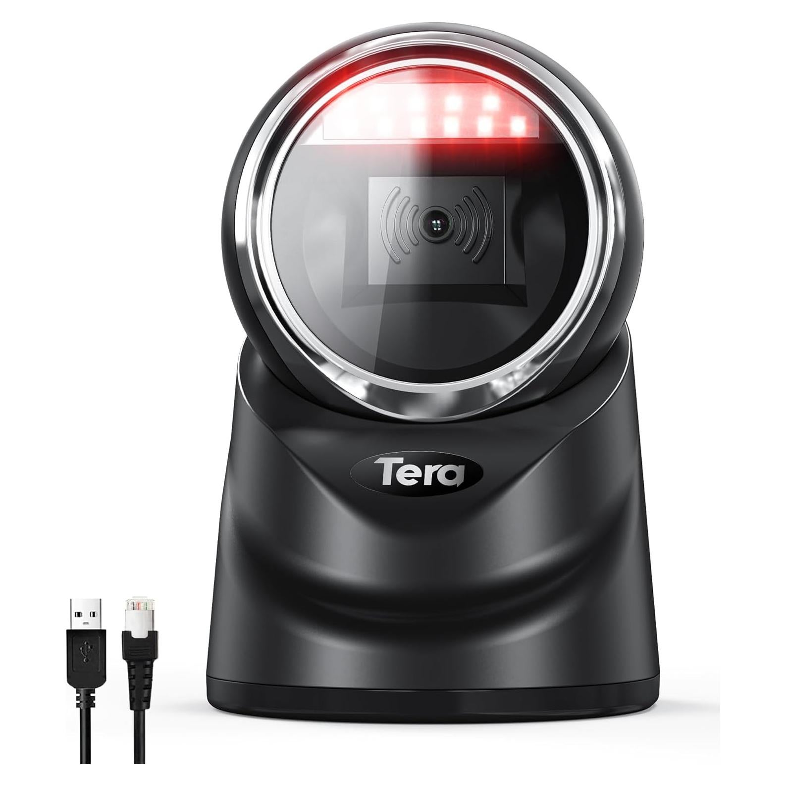 Escáner de Código de Barras Tera 9100 2D USB Negro