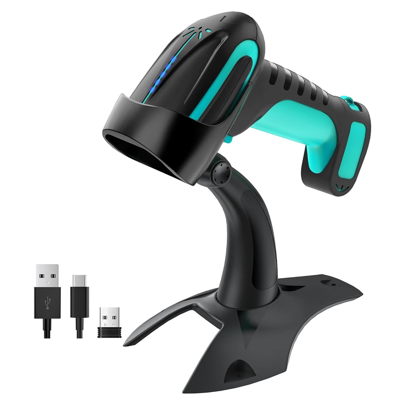 Escáner de Código de Barras Inalámbrico Tera 8100 Pro Azul 2500mAh