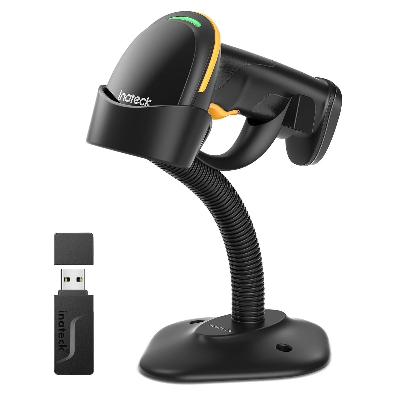 Escáner de Códigos de Barras 2D Inateck BCST-35 Inalámbrico