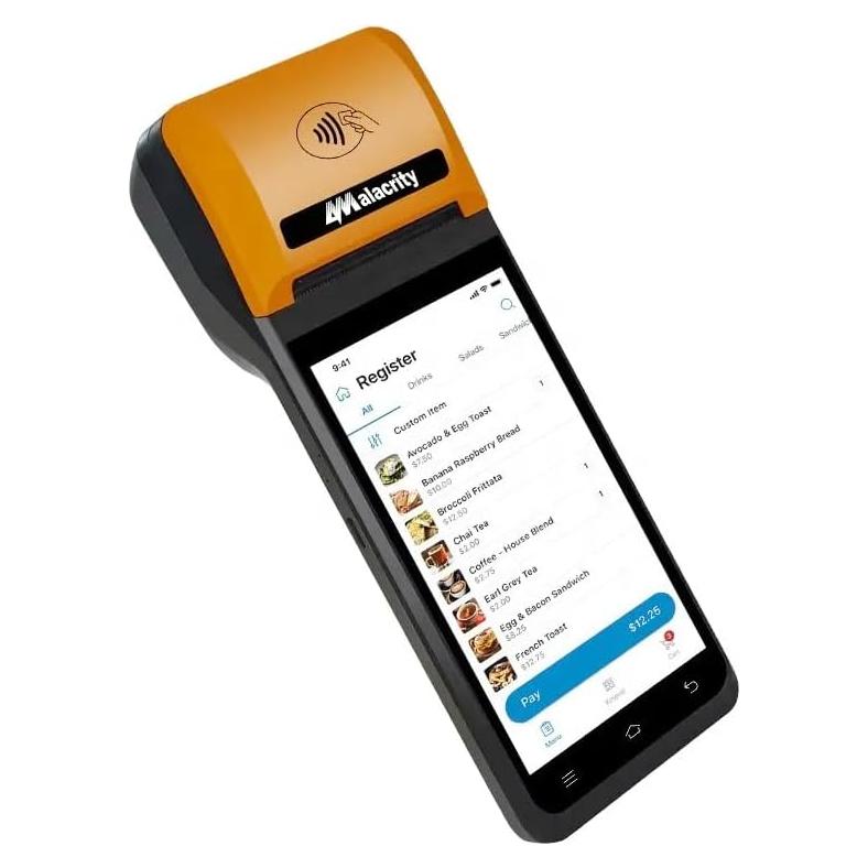 Terminal PDA POS Móvil Alacrity Q50, Android 13, Escaneo 1D/2D, Impresora Térmica 58mm