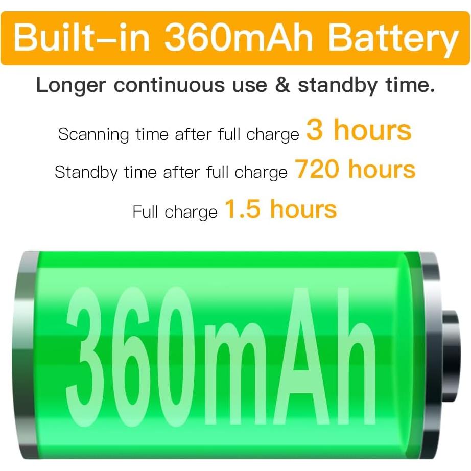 Escáner de Código de Barras Inalámbrico Sumicor 2D Mini