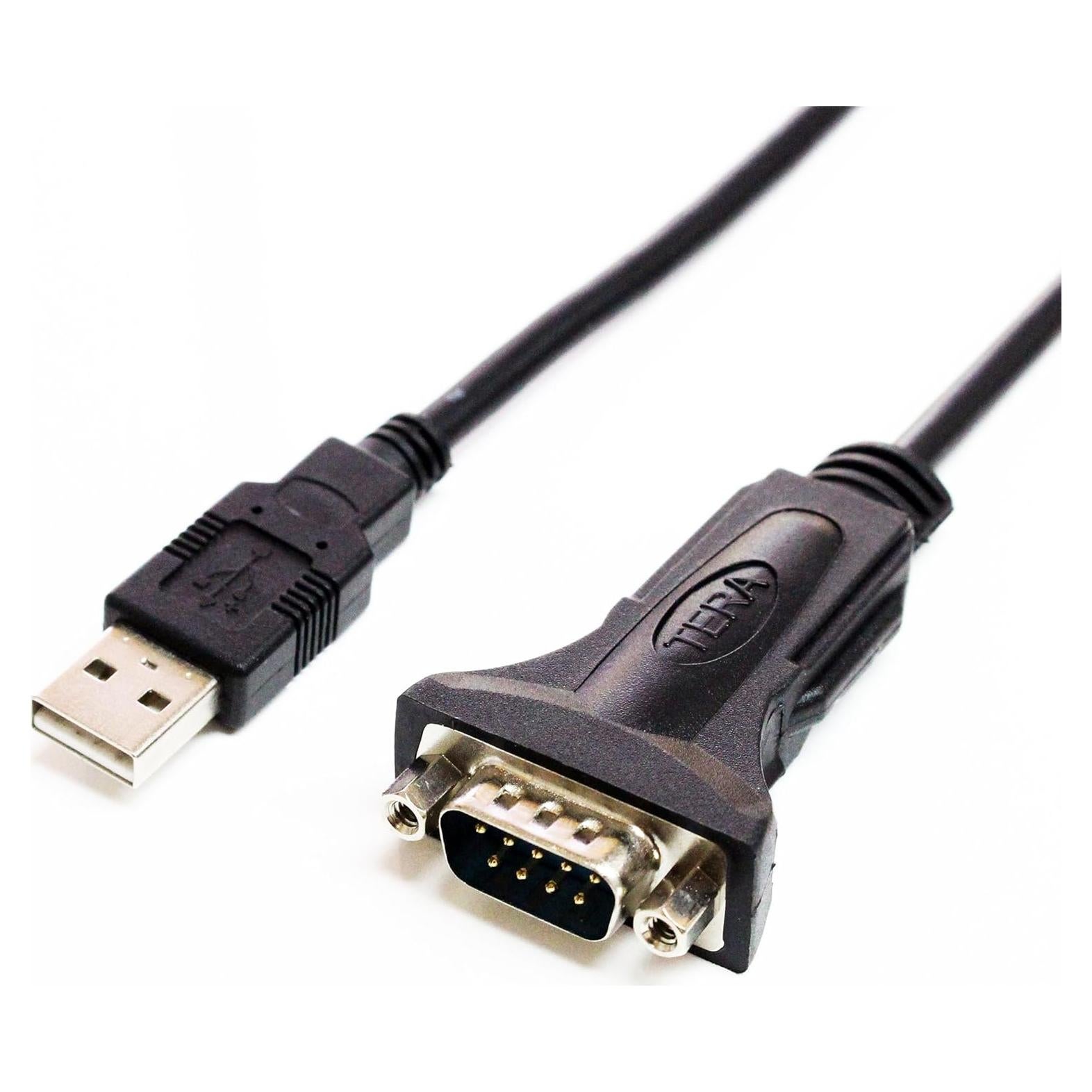 Cable adaptador USB 2.0 a RS232 DB9 3m Tera Grand FTDI