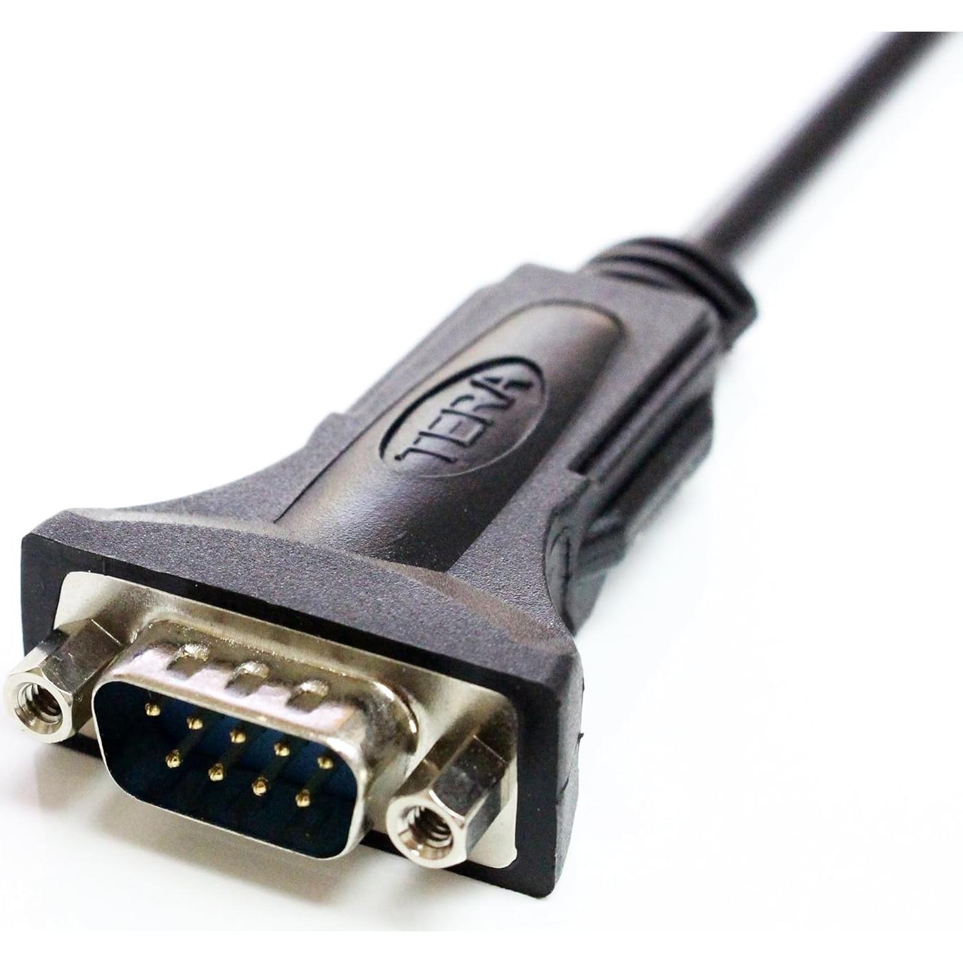 Cable adaptador USB 2.0 a RS232 DB9 3m Tera Grand FTDI