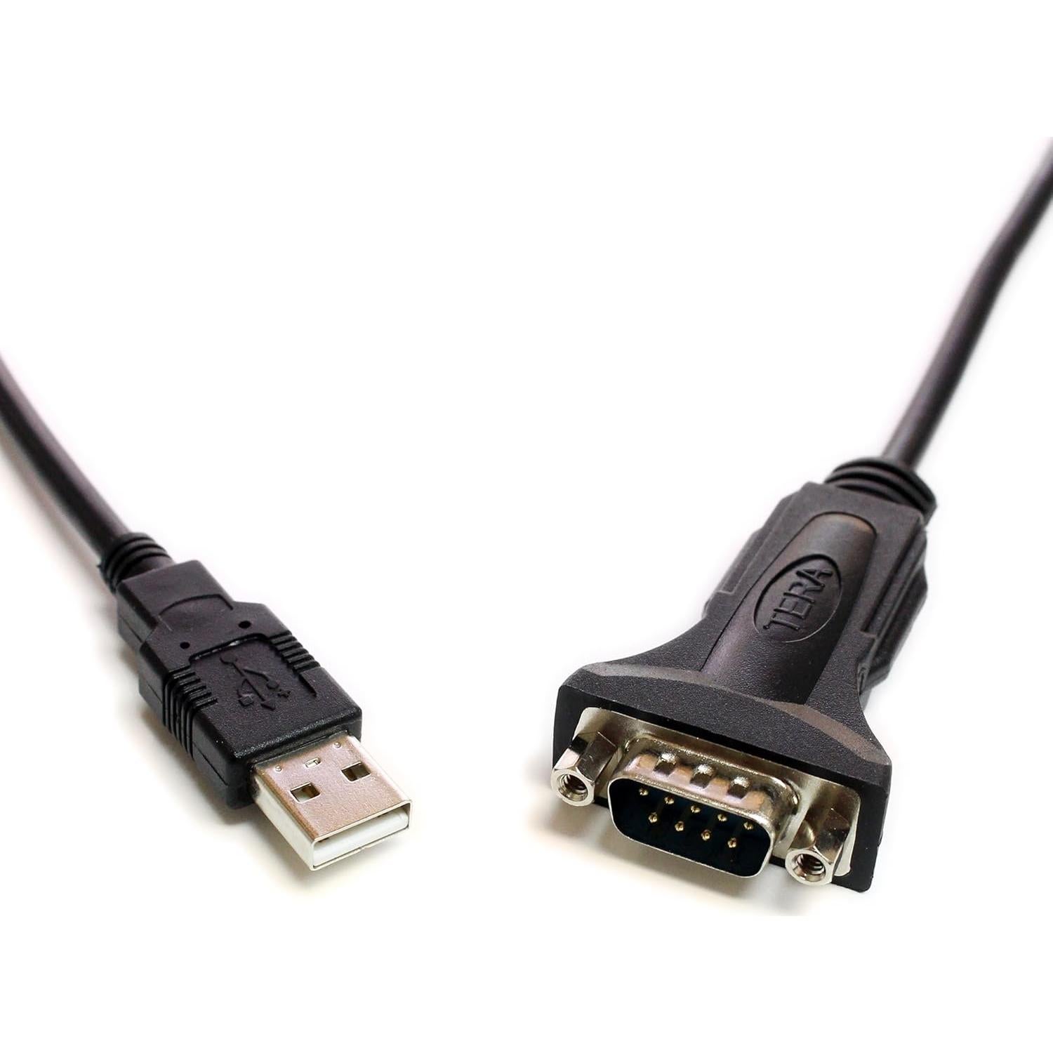 Cable adaptador USB 2.0 a RS232 DB9 3m Tera Grand FTDI