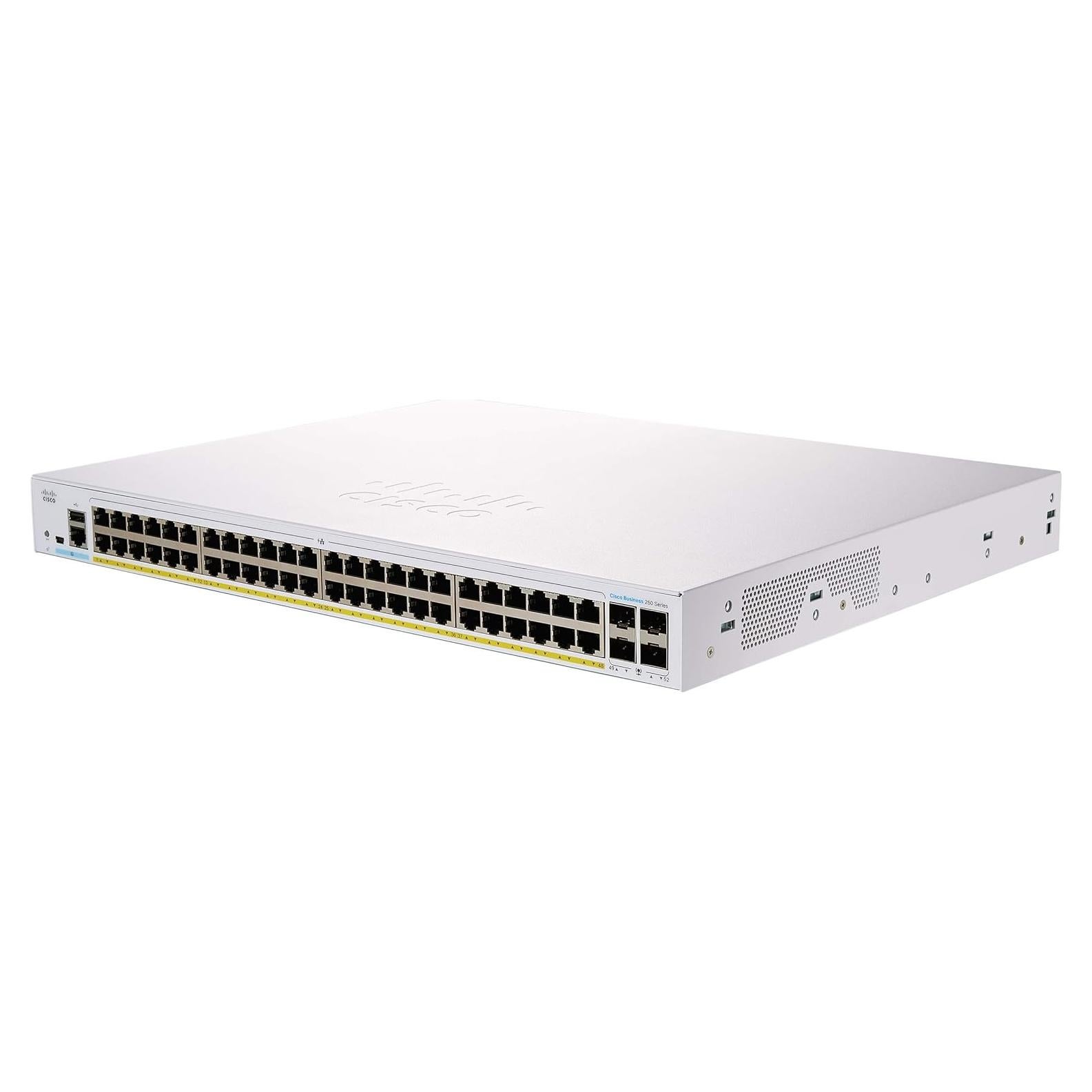 Interruptor Ethernet Cisco CBS250-48PP-4G 48 Puertos PoE