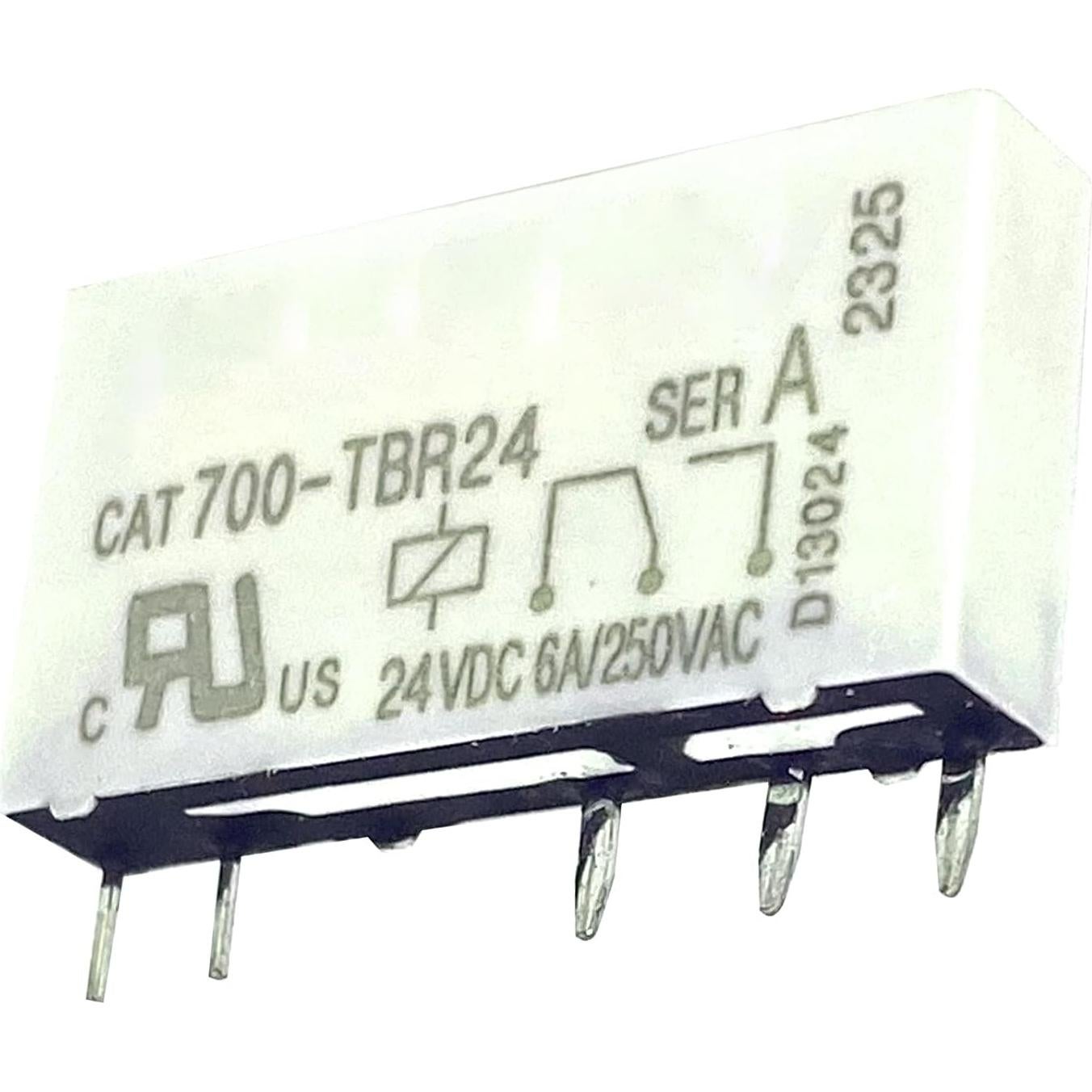 Paquete de 15 Relés Sonzrod CAT700-TBR24 24VDC 6A 5-Pin
