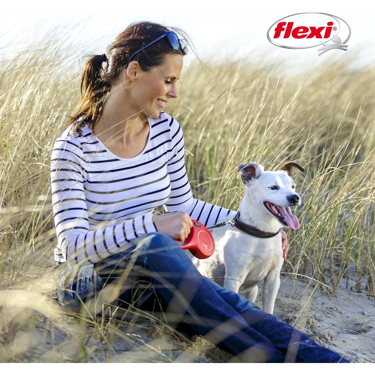 Correa Retráctil Flexi XS 10 m Azul para Perros Hasta 11,79 kg