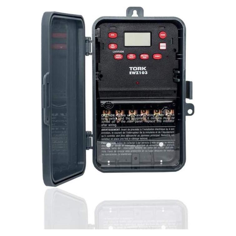 Temporizador Digital NSi EWZ103 7 Días 40A 2HP NEMA-3R