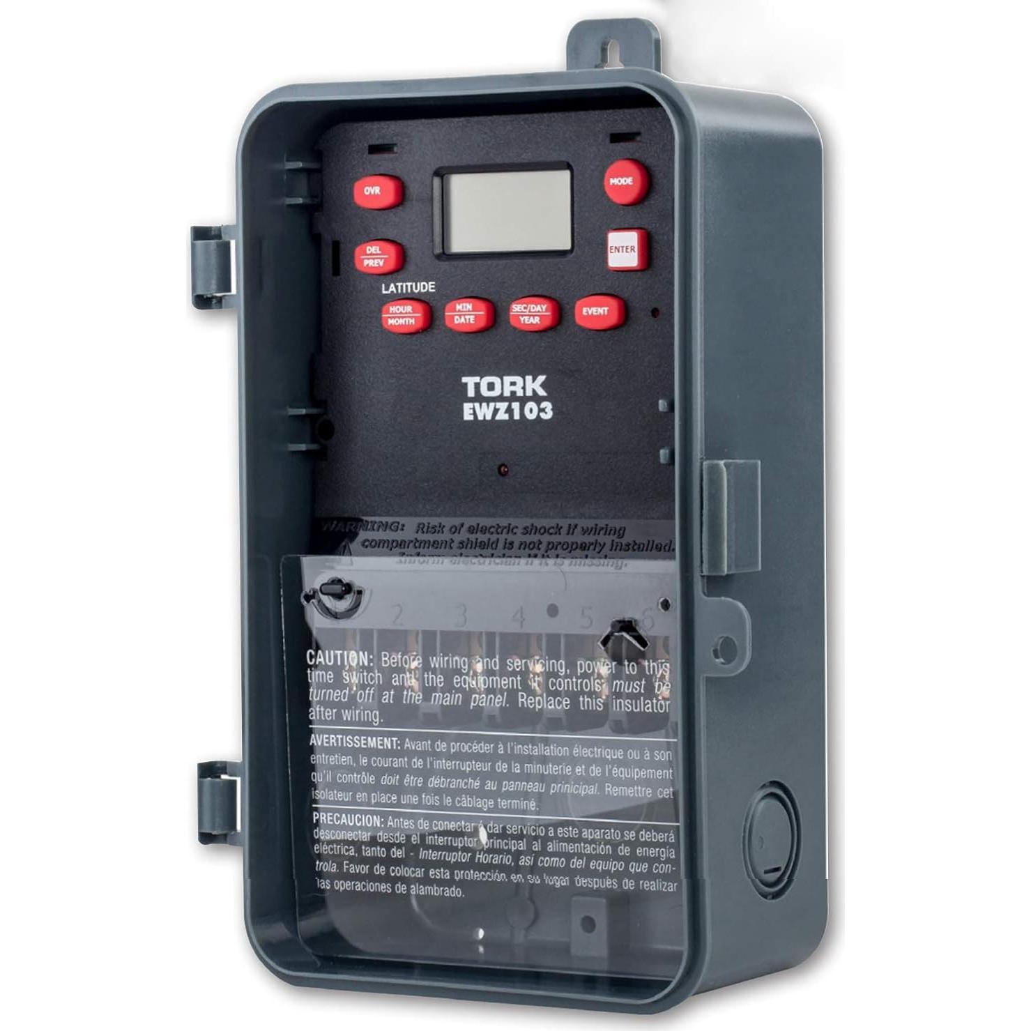 Temporizador Digital NSi EWZ103 7 Días 40A 2HP NEMA-3R