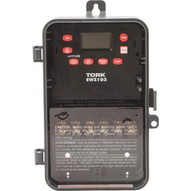 Temporizador Digital NSi EWZ103 7 Días 40A 2HP NEMA-3R