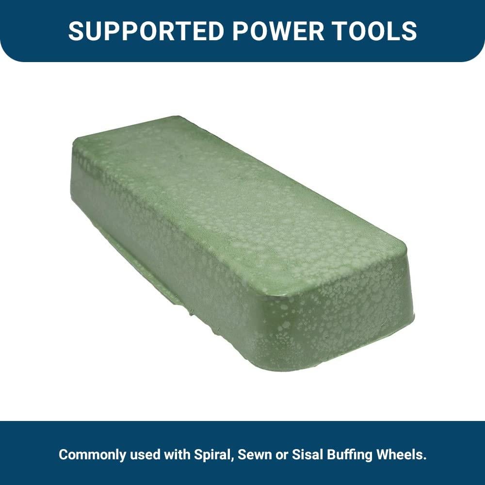 Compuesto de Pulido Benchmark Abrasives 0.45 kg Verde Esmeralda