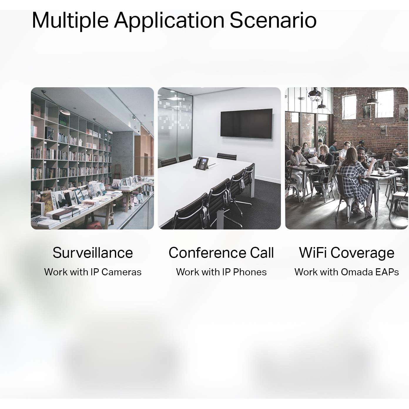 Switch Ethernet TP-Link TL-SF1009P 9 Puertos 10/100Mbps PoE+
