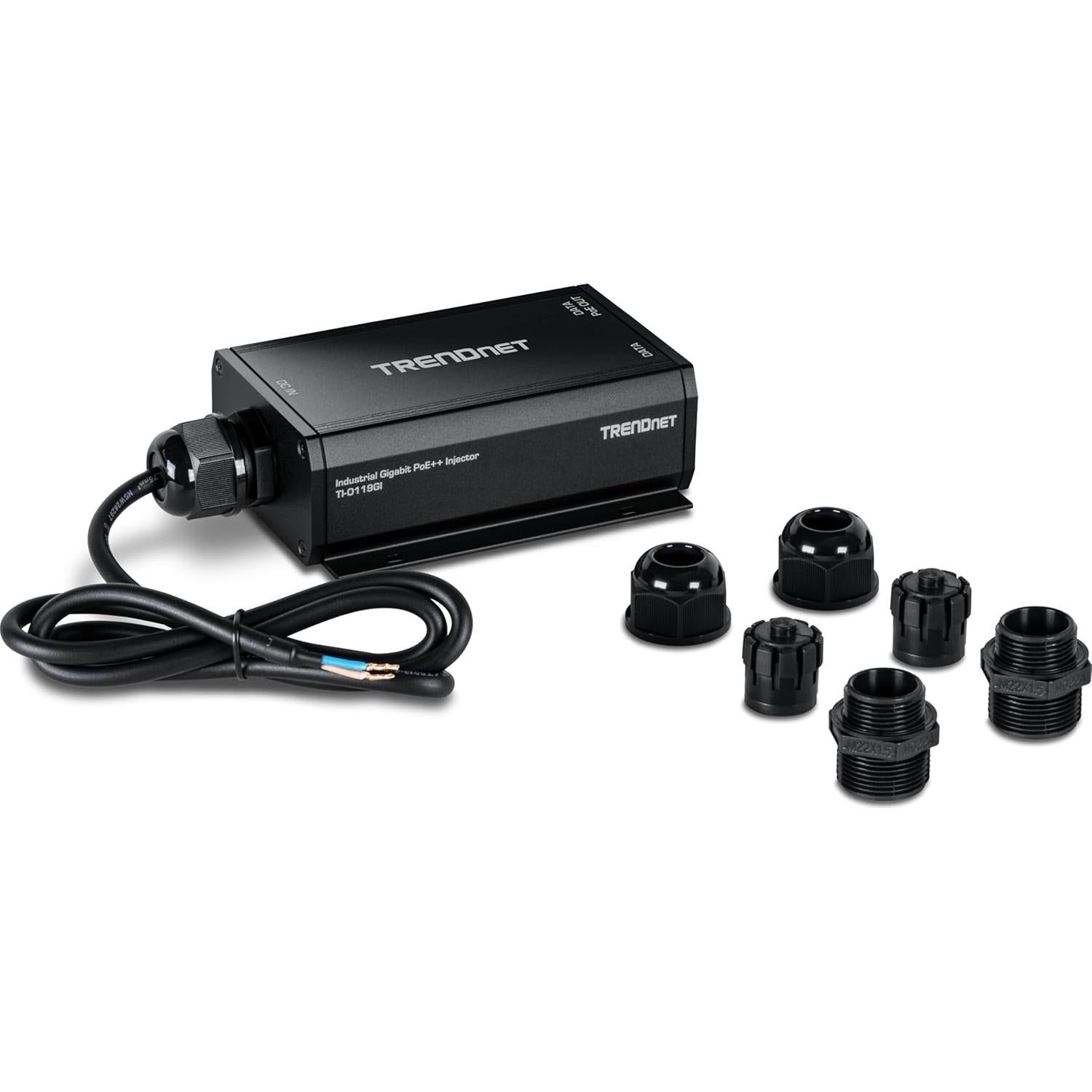 Inyector PoE++ Gigabit TRENDnet TI-O119GI IP67 95W