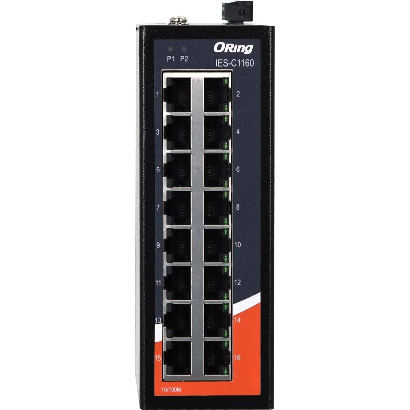Interruptor Industrial ORing IES-C1160 16 Puertos Ethernet 10/100