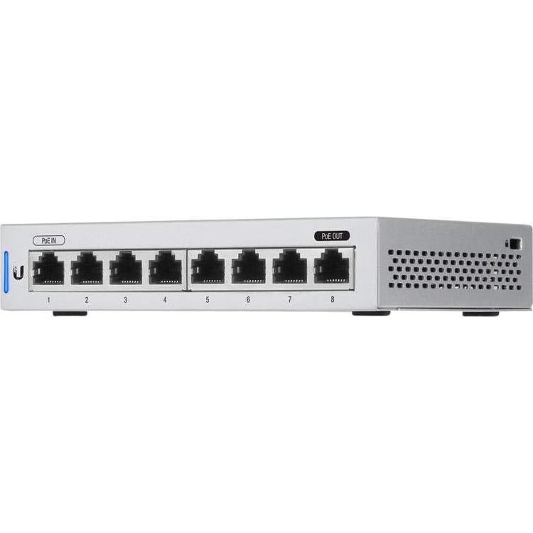 Interruptor Gigabit Ubiquiti US-8 PoE 8 Puertos 430g