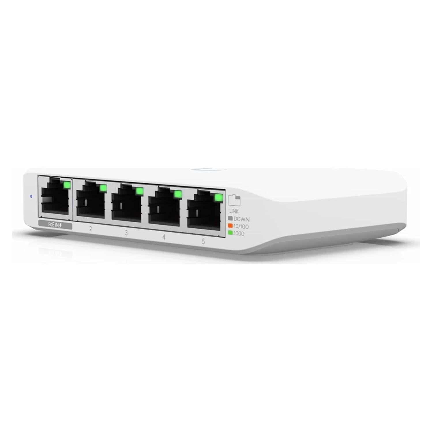 Interruptor Gigabit Ubiquiti USW-Flex-Mini-3 5 Puertos PoE