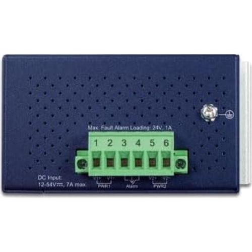 Interruptor Ethernet Industrial PLANET IGS-624HPT PoE+ 4 Puertos