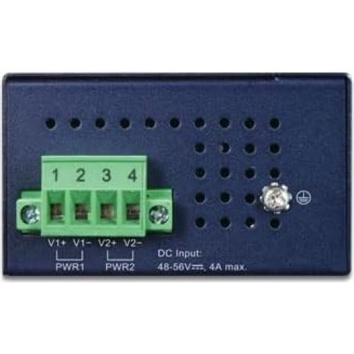 Inyector PoE++ Industrial PLANET IPOE-270-12V 2 Puertos 90W