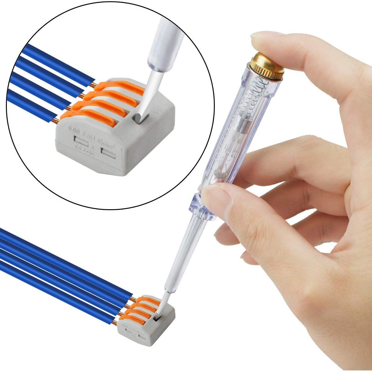 Conectores Eléctricos de Palanca XHF 115 PCS 28-12 AWG