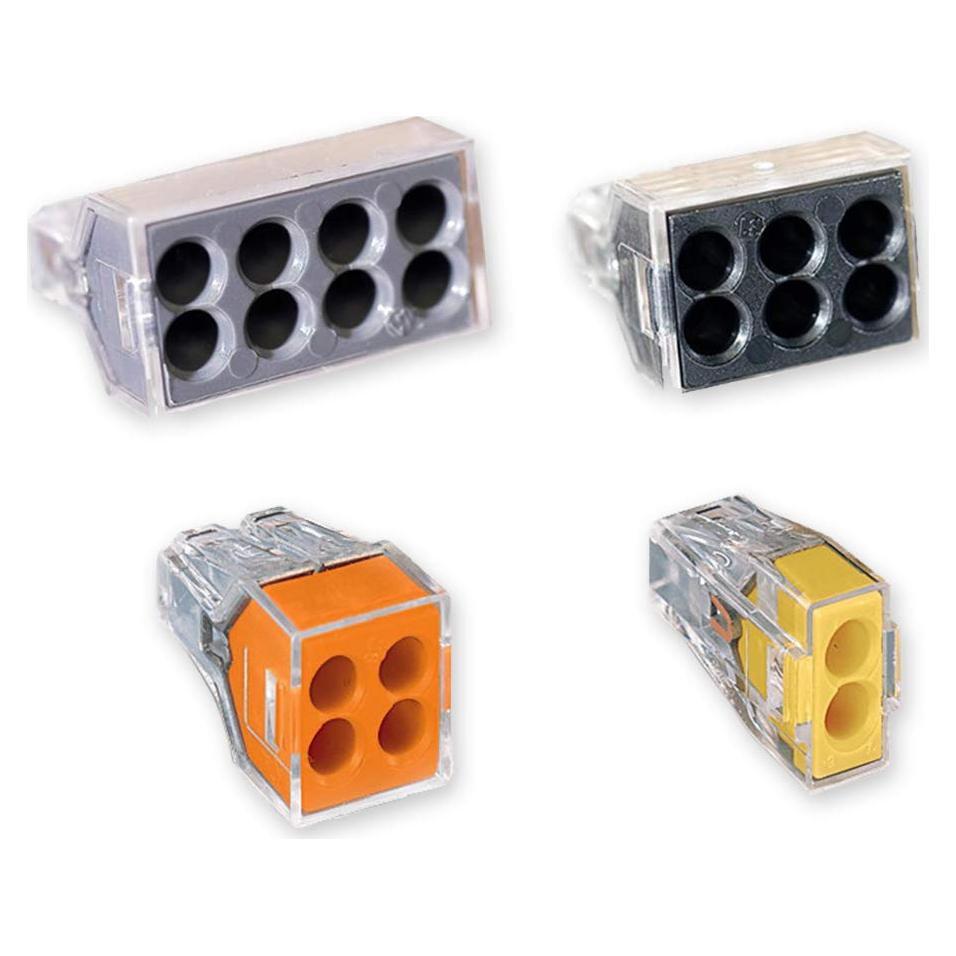 Tuercas de Pared WAGO 773 - 300pc Conectores de Cable Push