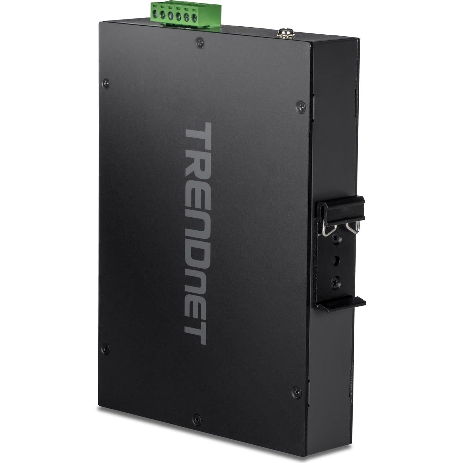 Interruptor Industrial Gigabit PoE+ TRENDnet TI-PGM541 5 Puertos