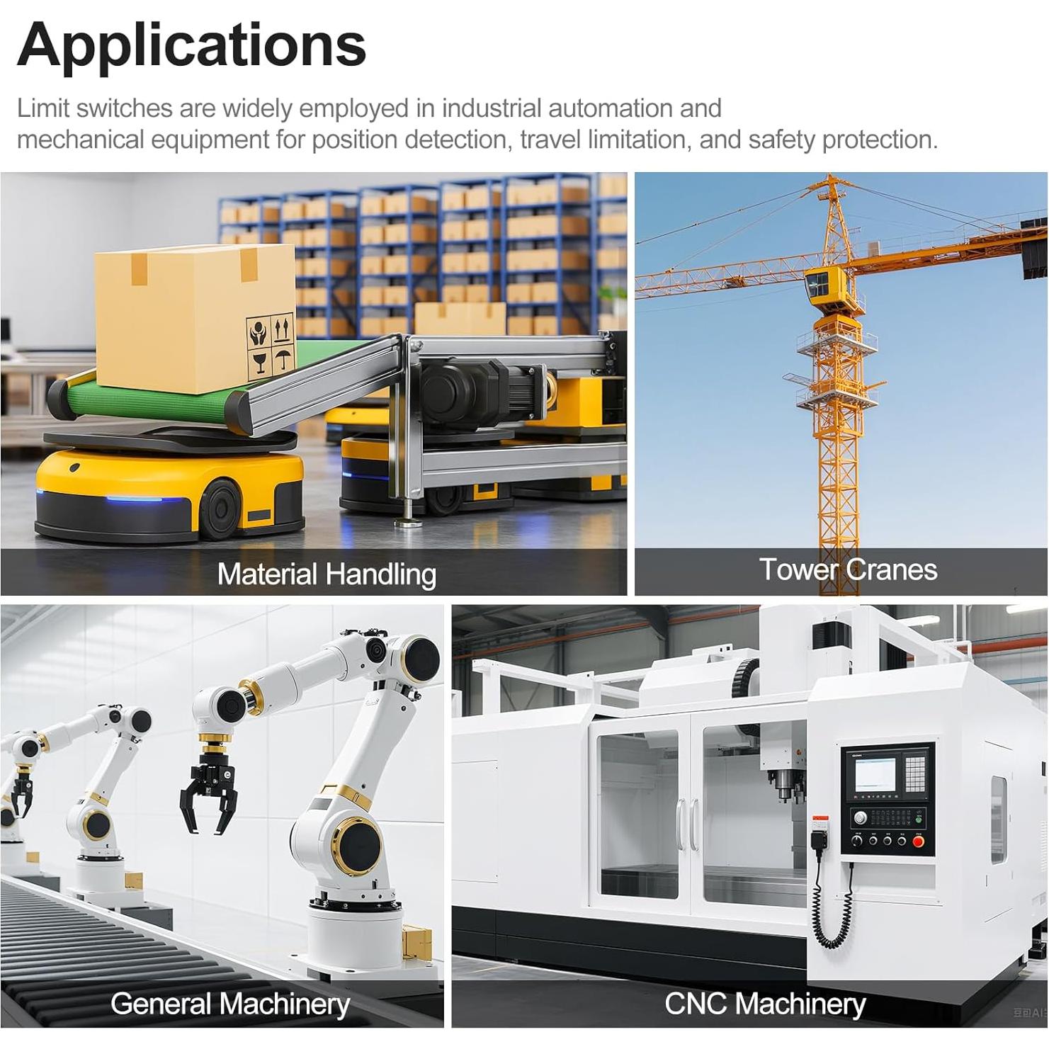Interruptor de Límite Baomain BM-3111 SPDT IP67 1NO+1NC