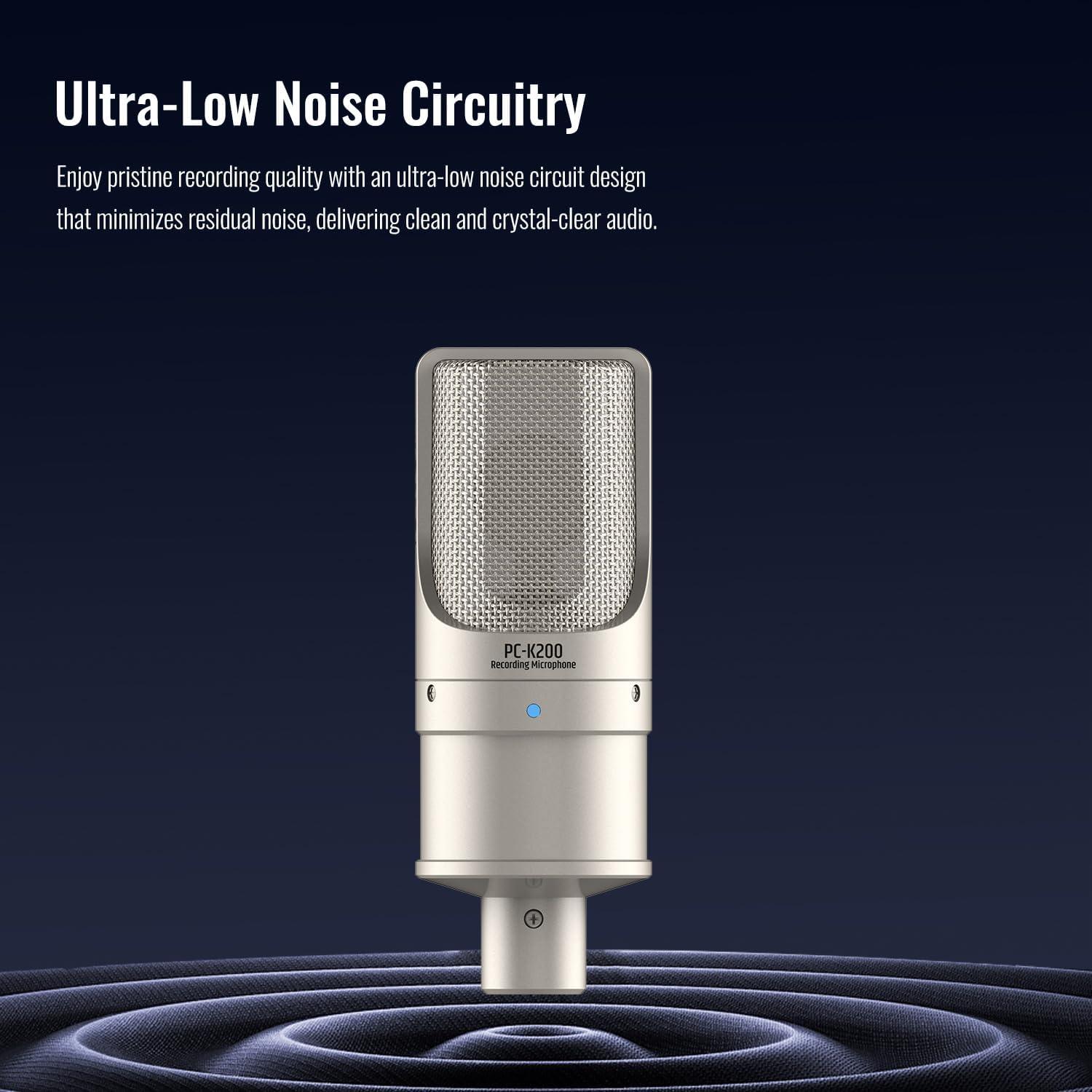 Micrófono TAKSTAR PC-K200 II cardioide para grabación