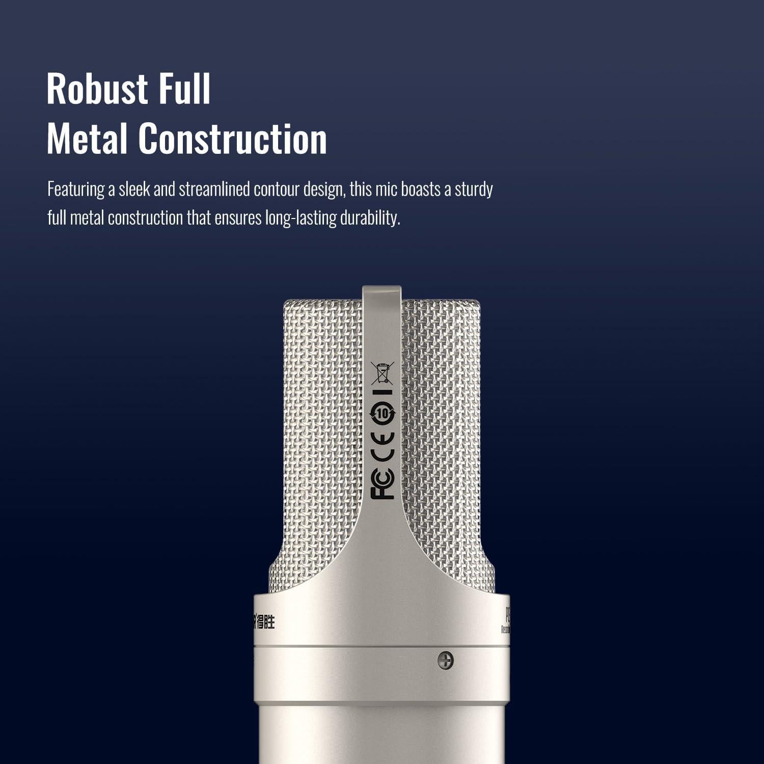 Micrófono TAKSTAR PC-K200 II cardioide para grabación