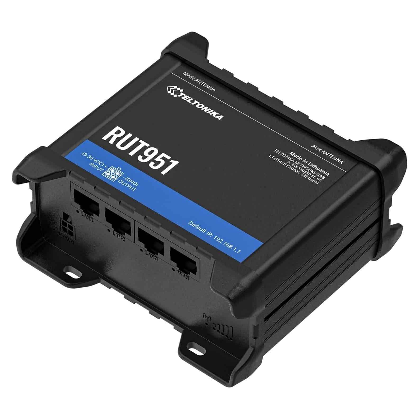 Router Industrial 4G LTE Teltonika RUT951 - Doble SIM, WiFi