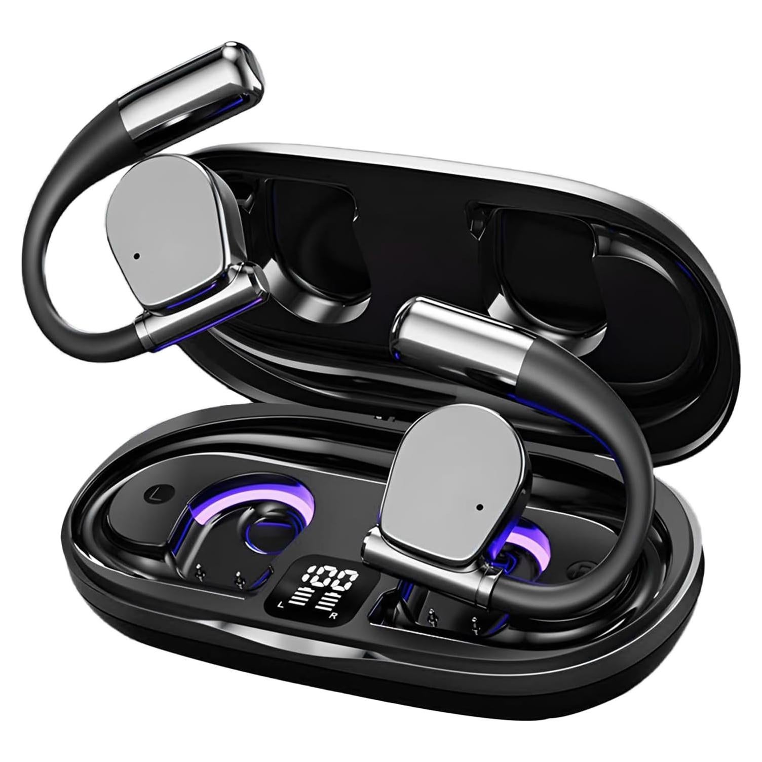 Auriculares Traductores Bapick AI 144 Idiomas Bluetooth Negro