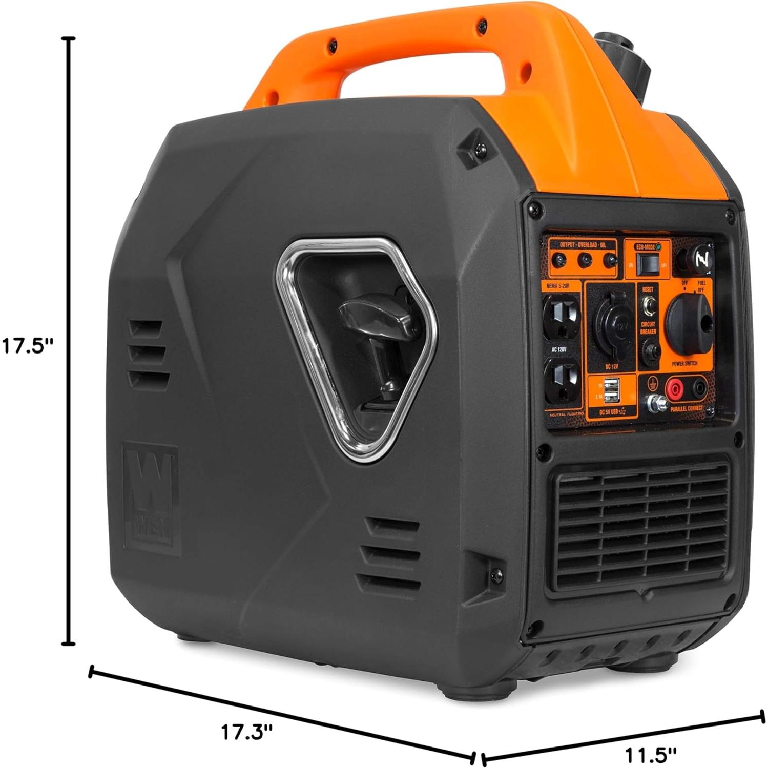 Generador Inversor Portátil WEN 2350W Silencioso 1900W