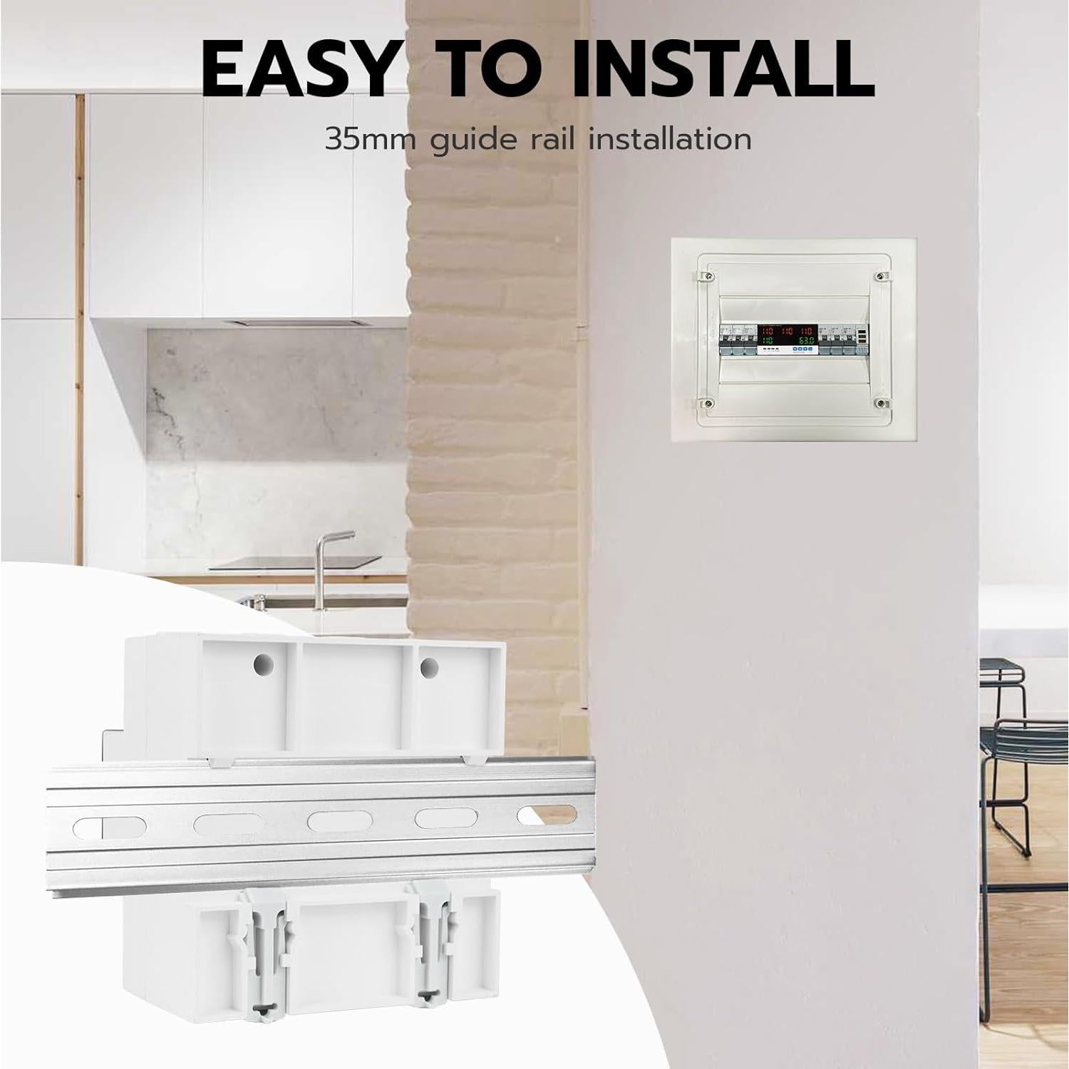 Interruptor de Transferencia Automático 63A HCOVTXR con Pantalla LED