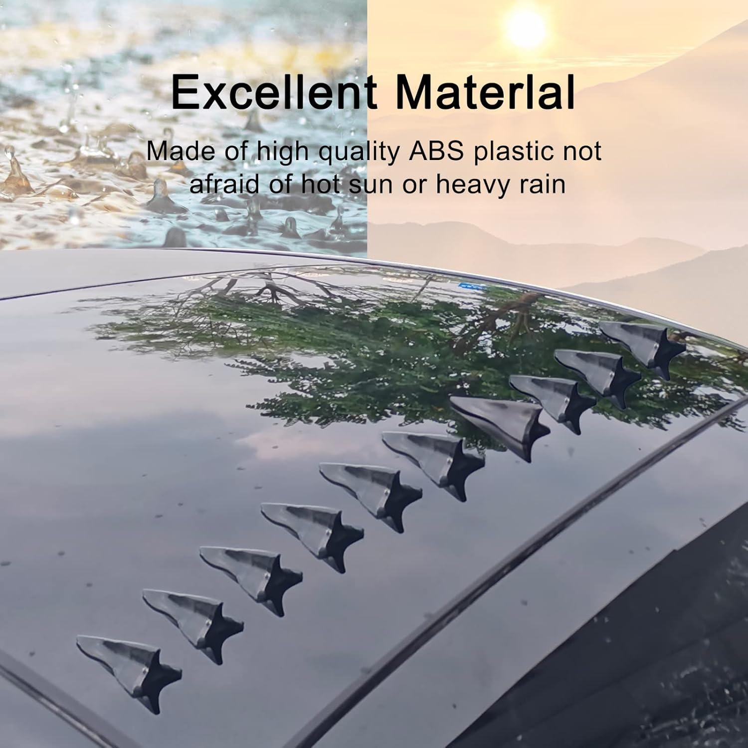 Kit de Difusor Aleta de Tiburón 10 Piezas Yonwait Universal