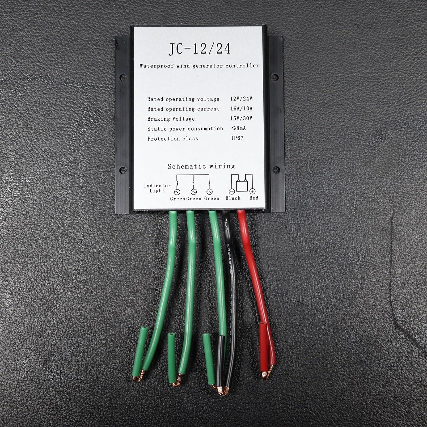 Generador Eólico Awjaisca 1200W 5 Palas Bajo Ruido 2.5m/s