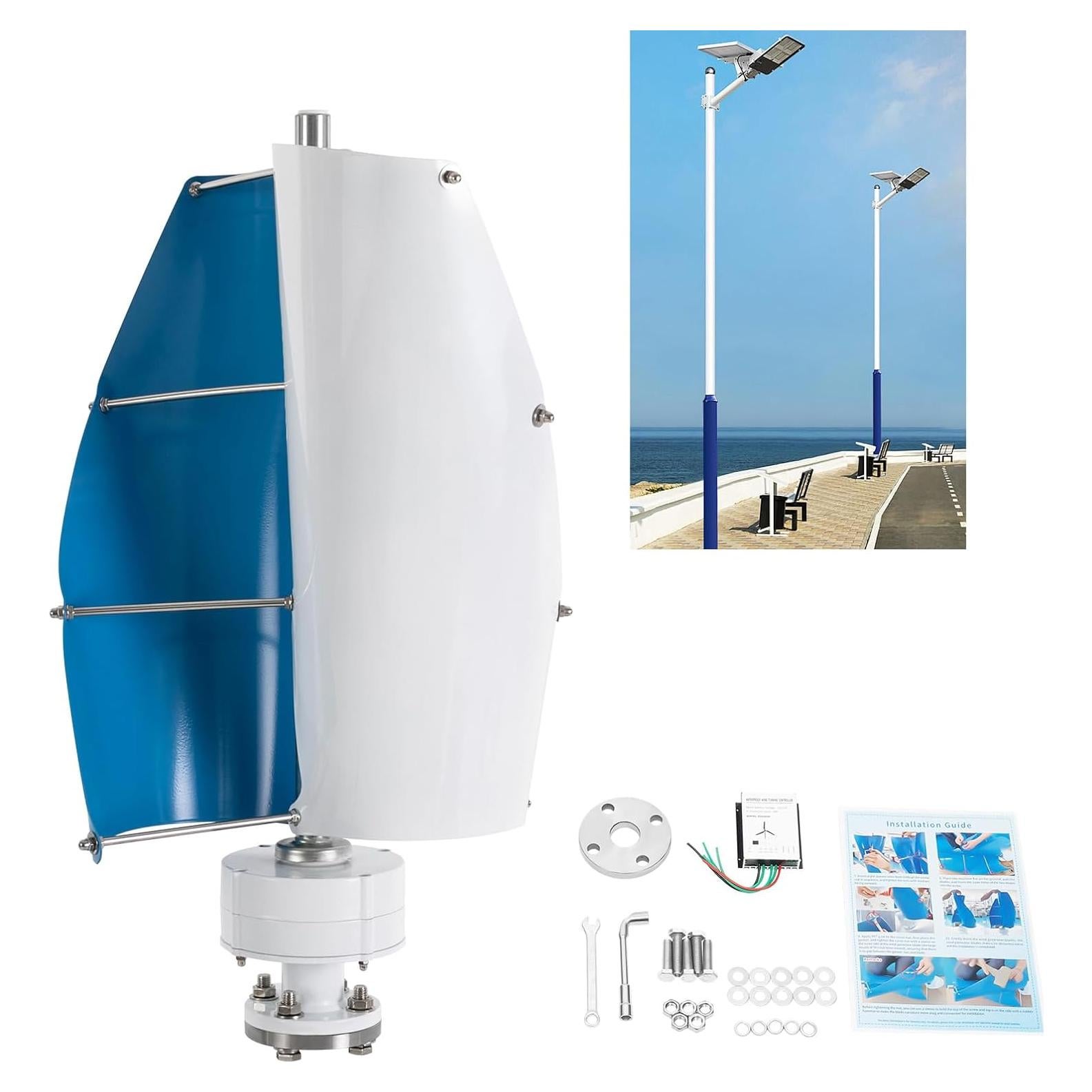 Turbina Eólica 100W 12V IOENC con Controlador Automático