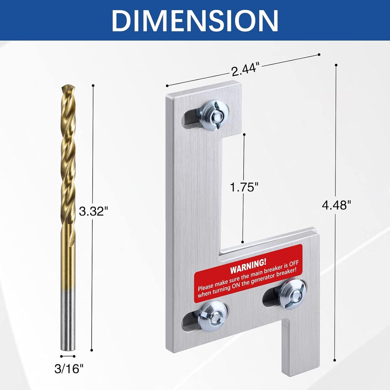 Kit de Bloqueo de Generador LATING para Paneles ITE 200A