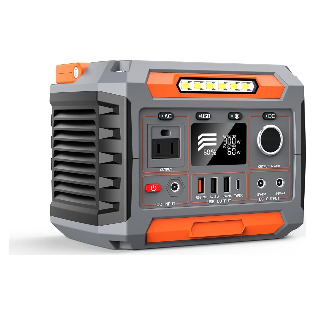 Estación de Energía Portátil OTHC A3B 300W 288Wh Carga Rápida