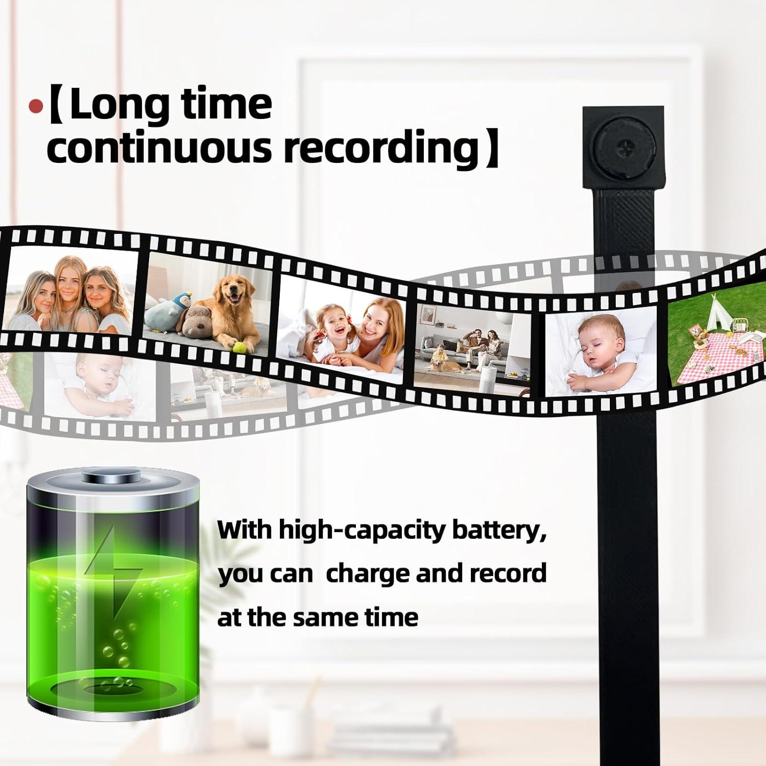 Cámara Oculta Mini DIY Fijawee HD 1080p WiFi Vigilancia