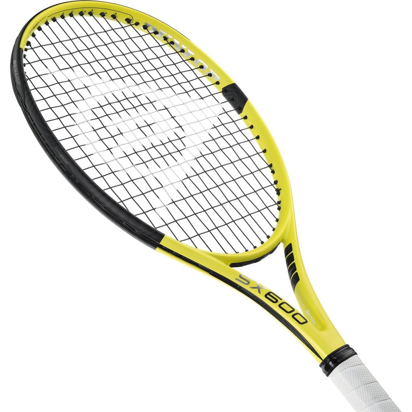 Raqueta de Tenis Dunlop Sports SX600 - Ligera y Maniobrable
