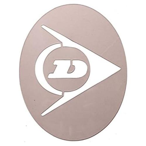 Plantilla para Pintar Logo Dunlop en Raqueta de Squash