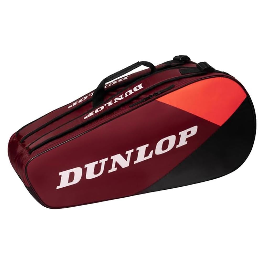 Bolsa de Tenis Dunlop Sports CX Club 6 Raquetas Rojo/Negro