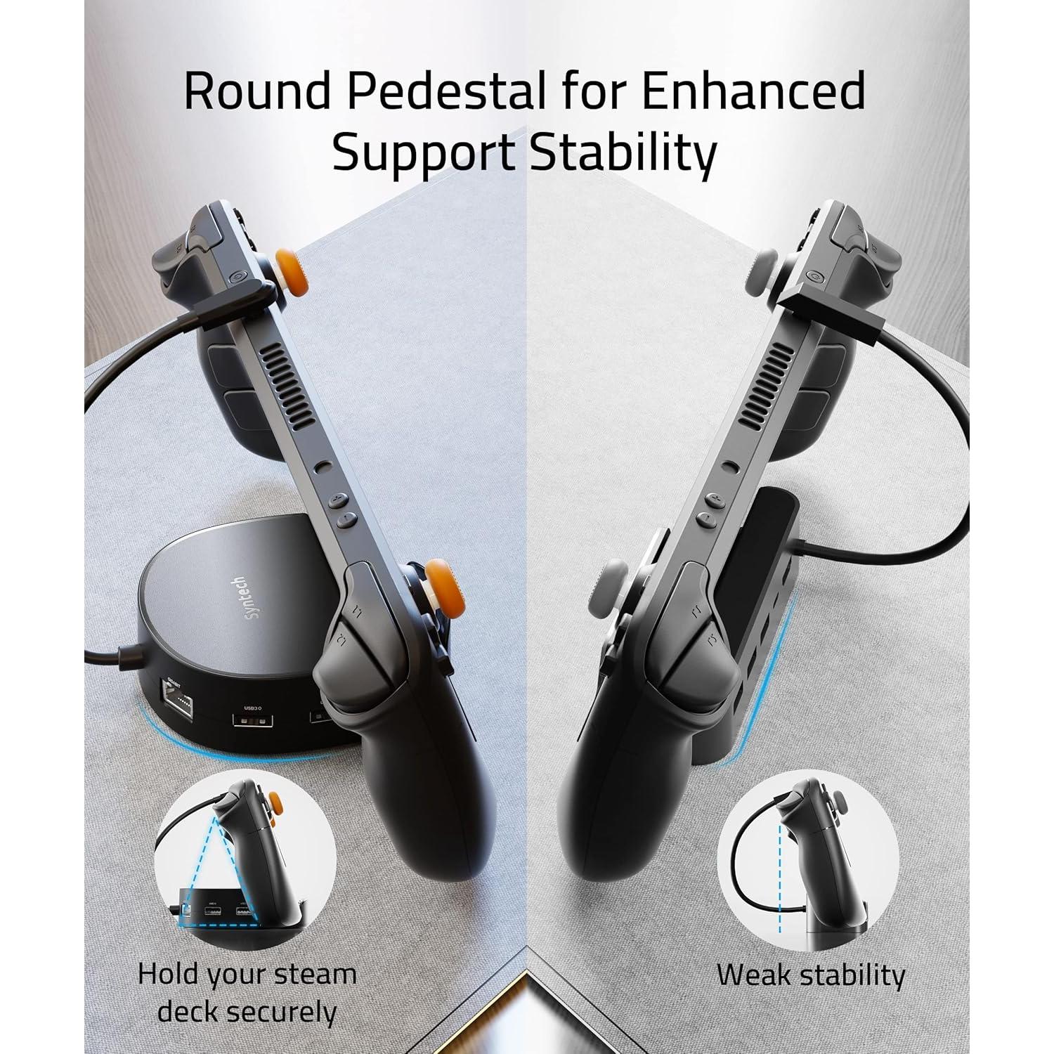 Base Mini Syntech 6-en-1 para Steam Deck y ROG Ally