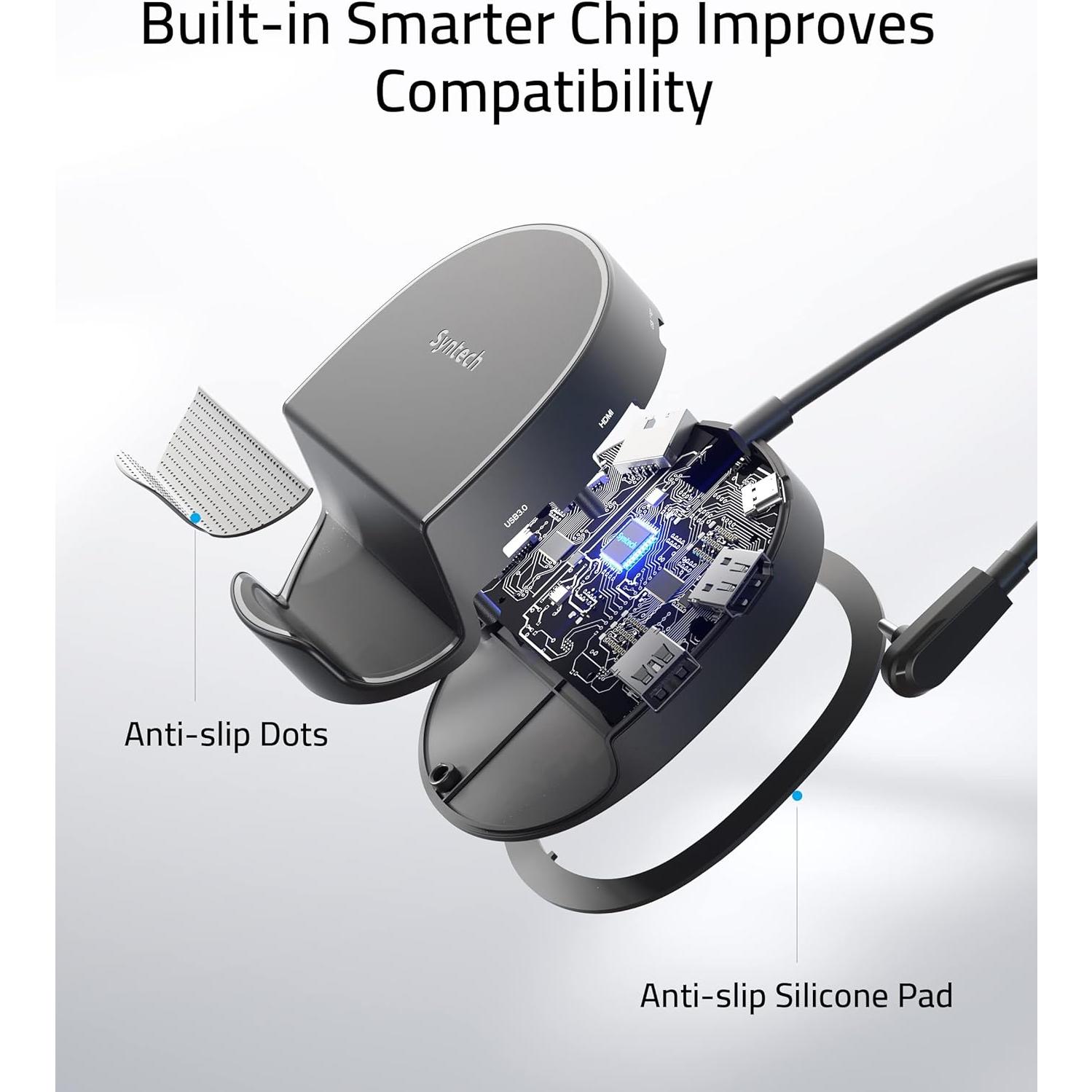 Base Mini Syntech 6-en-1 para Steam Deck y ROG Ally