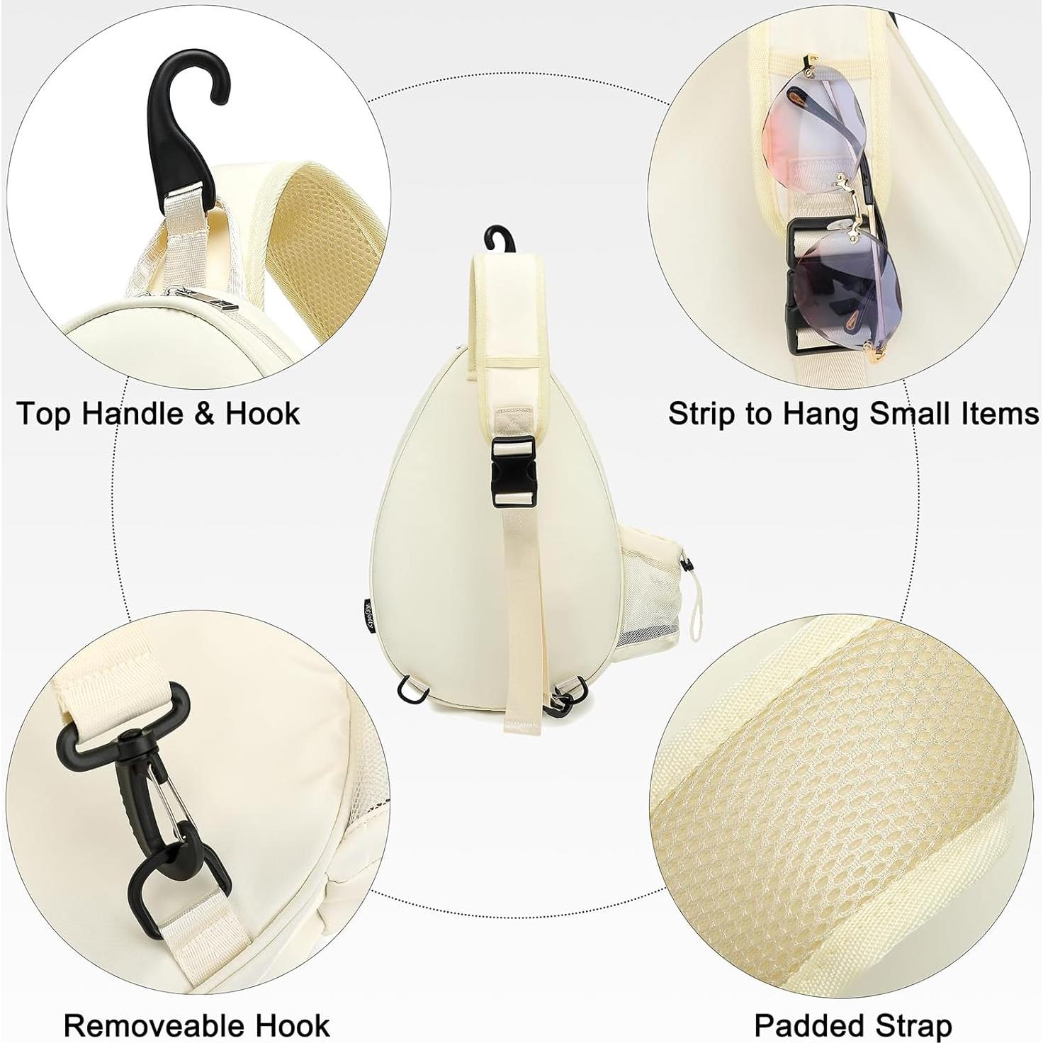 Bolsa de Hombro Rejolly para Raquetas de Tenis 30x10x46cm