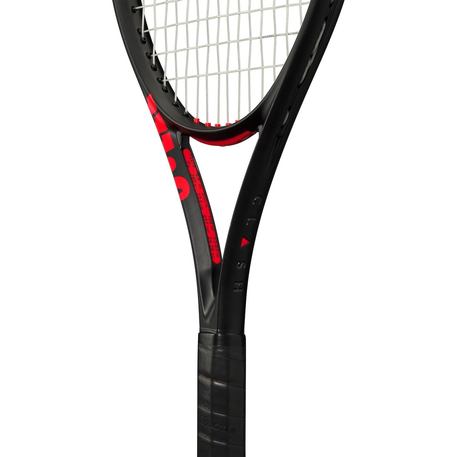 Raqueta de Tenis Wilson Clash 108 V3 4-4 1/2" Encordada