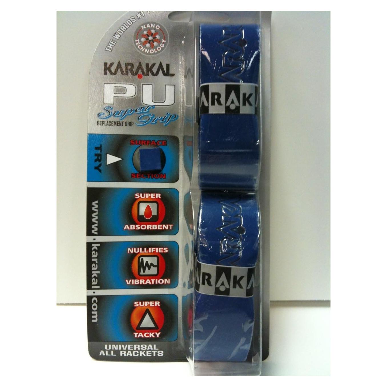 Grip de Raqueta Karakal PU Super Grip - 2 Unidades