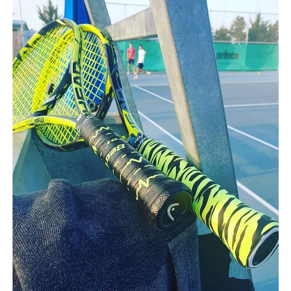 Cinta de agarre para raqueta de tenis ALIEN PROS - Paquete de 6